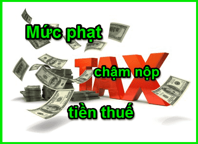 Mức phạt chậm nộp tiền thuế GTGT và cách tính tiền phạt 5 Mức phạt chậm nộp