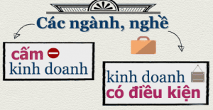 Ngành nghề kinh doanh có điều kiện là gì